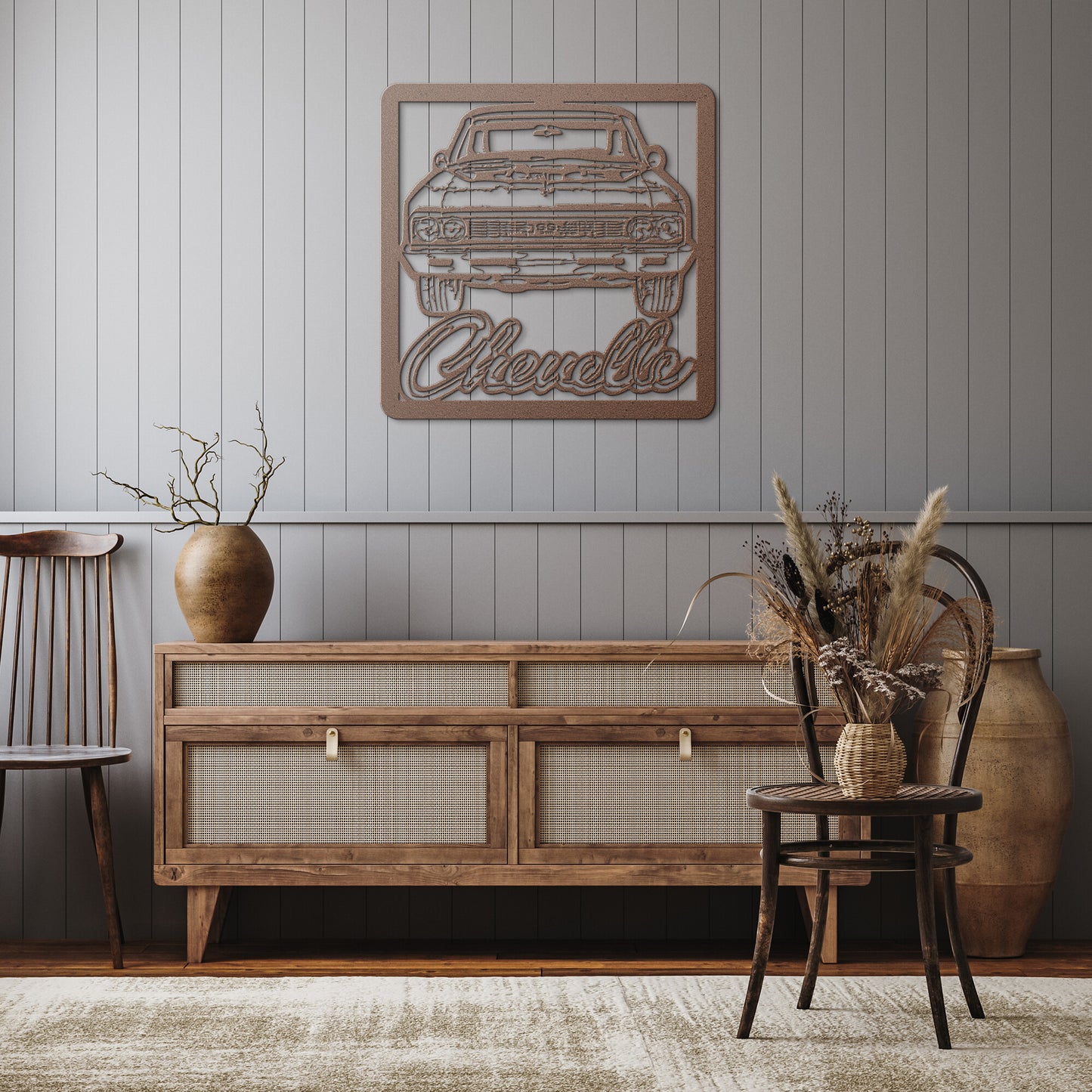 1966 CHEVELLE SS 396 METAL WALL ART CLASSIC MUSCLE CAR GIFT