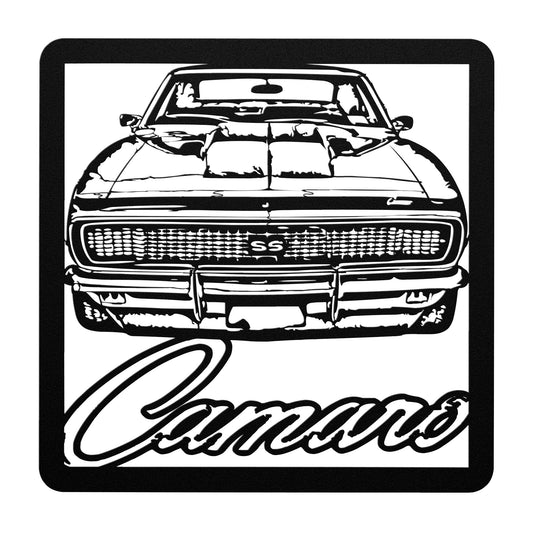 1967 1968 CAMARO SS METAL CUT OUT SIGN WALL ART CHEVY GIFT CLASSIC HOT ROD GIFT