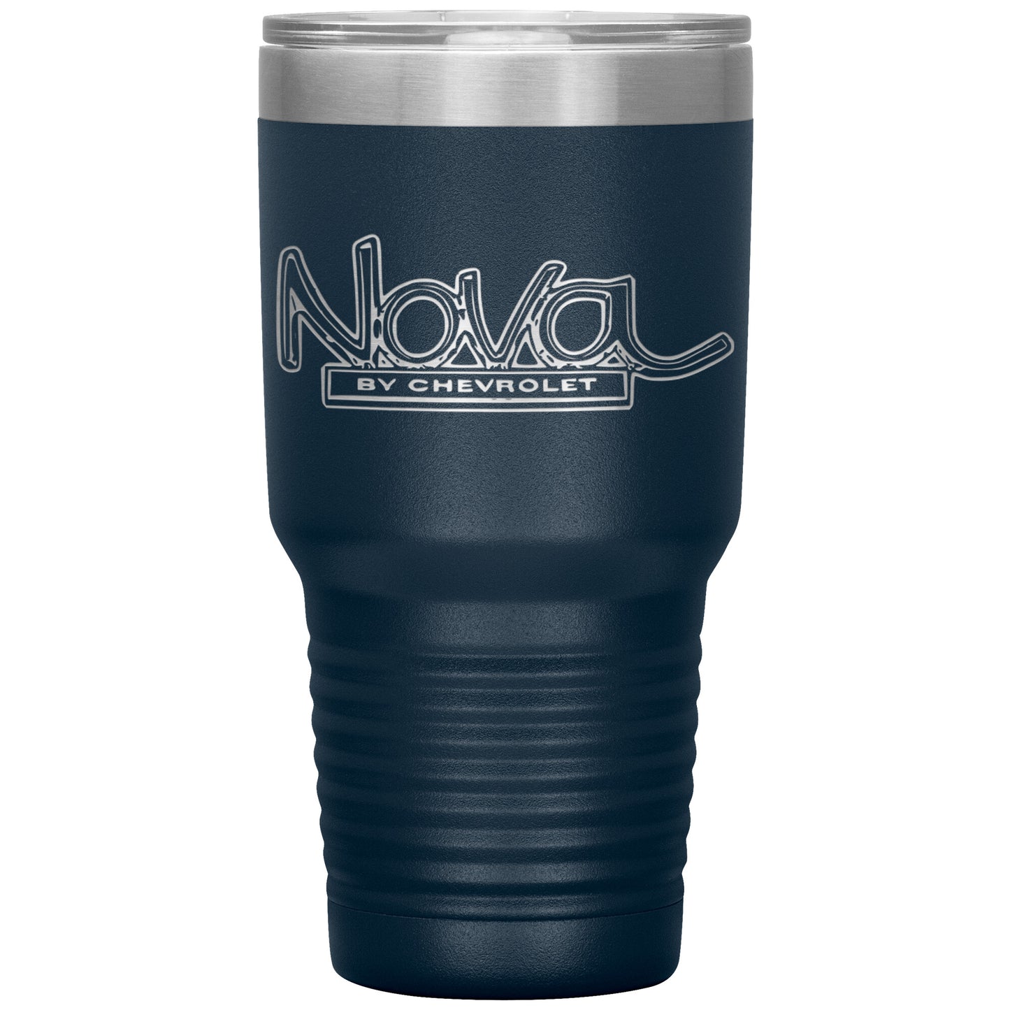 1968-1972 Classic Chevy Nova Muscle Car Gift - Laser Etched Insulated Stainless Steel Tumbler