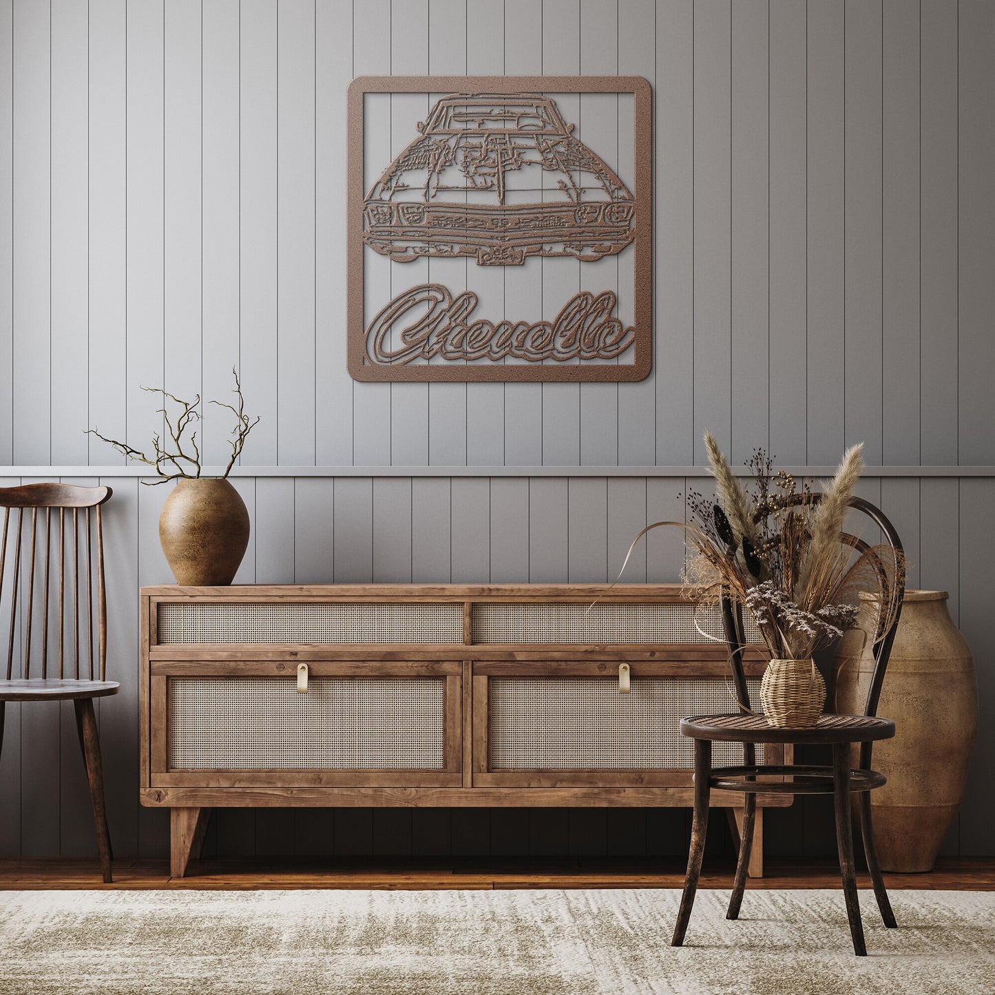 1968 CHEVELLE SS 396 METAL WALL ART CLASSIC MUSCLE CAR GIFT