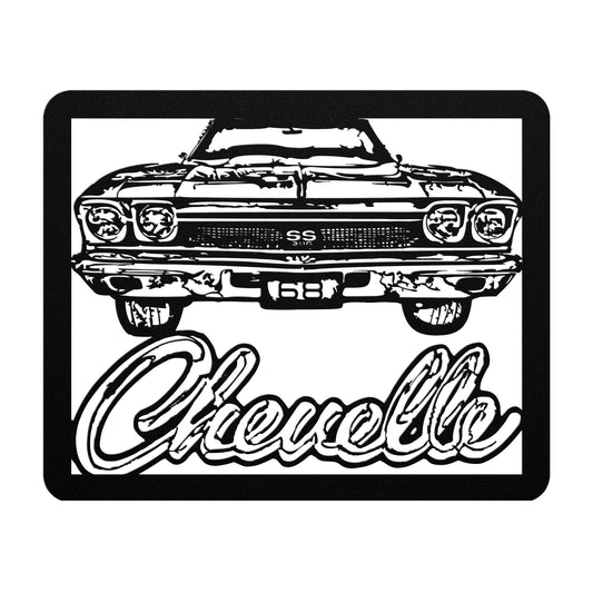 1968 Chevelle Ss 396 Metal Wall Art Classic Muscle Car Gift
