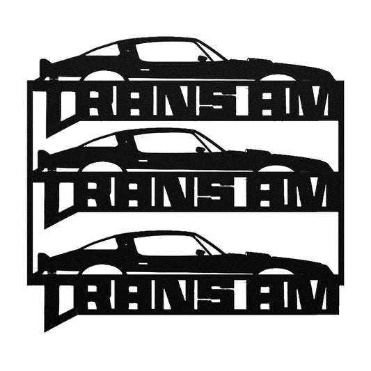 3 Signs Pontiac Firebird Trans Am Metal Wall Art & Gift Decor Classic Muscle 1970 - 1973