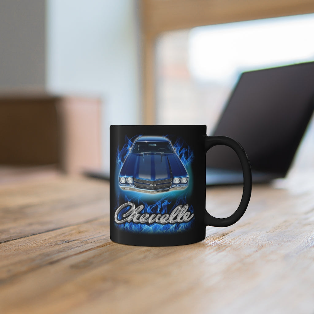 1970 Chevelle SS Mug Classic Muscle Car Guy Gift,lover,Camaro,GTO,firebird,nova,corvette,Chevrolet