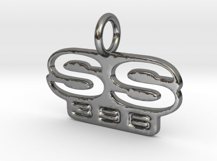 SS 396 Pendant Charm Chevelle,Nova,Camaro,Impala 3d printed