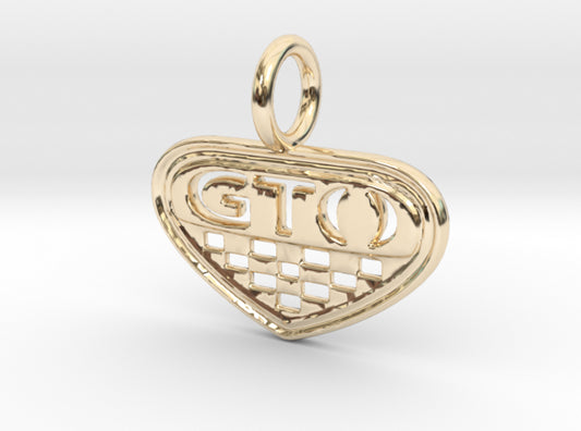 GTO Pendant Charm Muscle Car Gift 3d printed