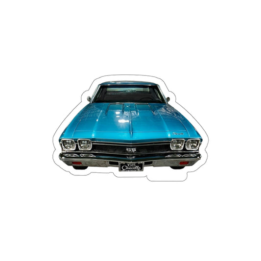 1968 Chevelle SS 396 Die-Cut Stickers Car Guy Gift,lover,Camaro,GTO,firebird,nova,corvette,classic,hot rod,Chevrolet,chevy