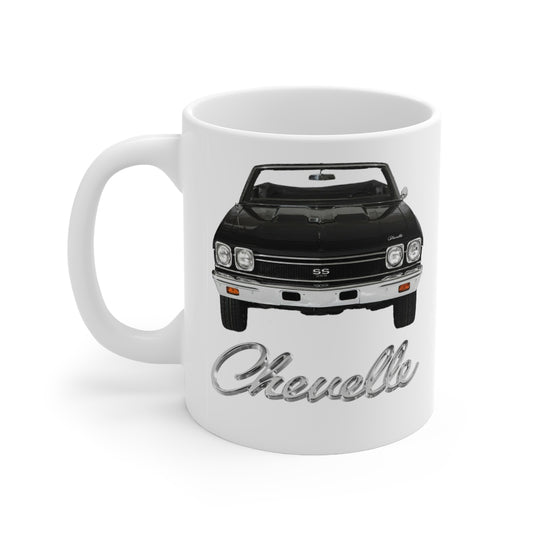 1968 Chevelle Convertible SS 396 Mug Car Guy Gift,lover,Camaro,GTO,firebird,nova,corvette,classic,hot rod,Chevrolet,chevy