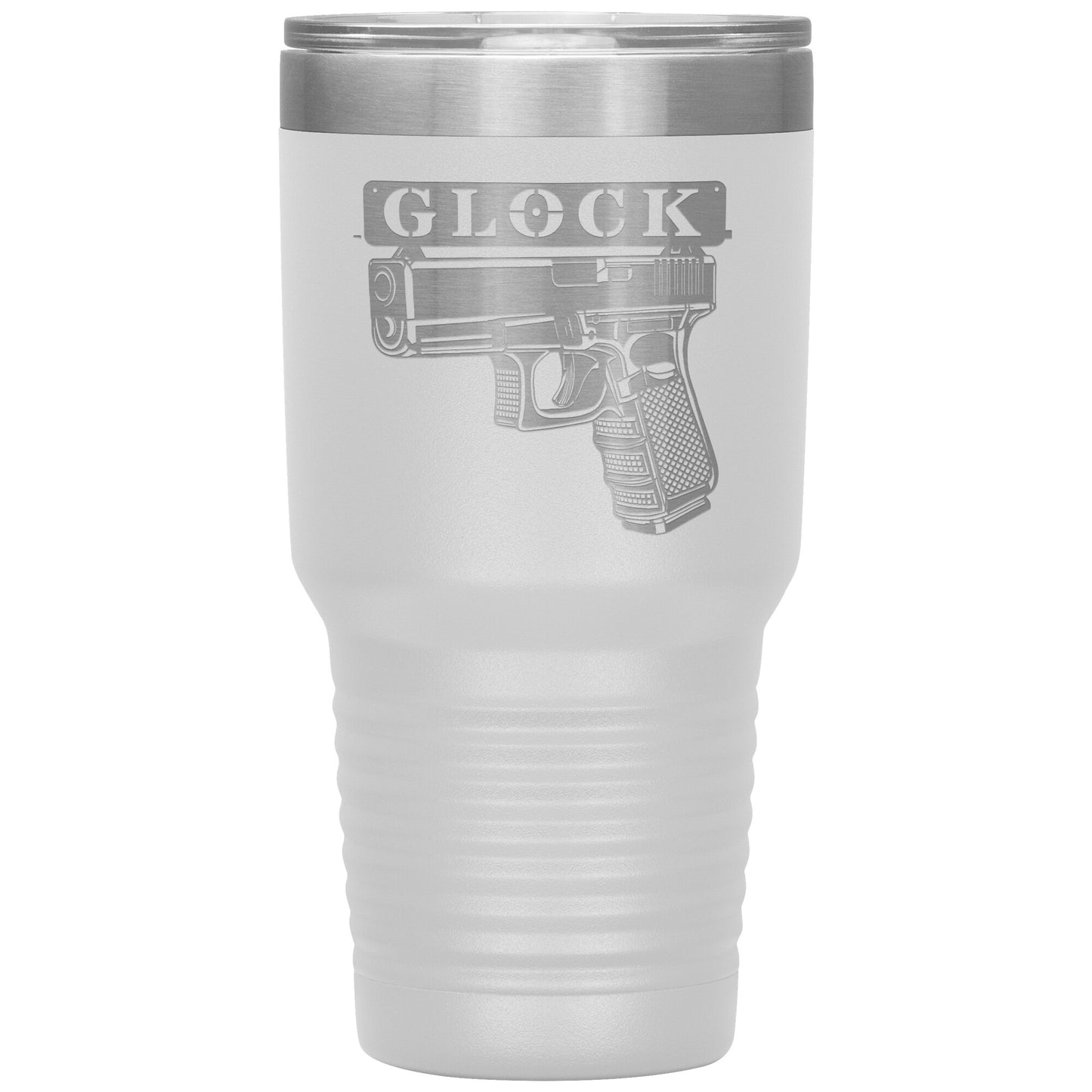 Glock Laser Etched 30oz Tumbler