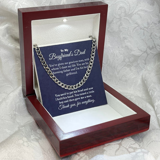 Boyfriend's Dad - Gracious Man - Cuban Link Chain