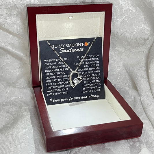 To My Smokin Hot Soulmate - Necklace and Pendant - Gift