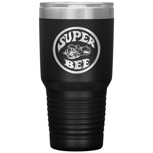 LASER ENGRAVED Super Bee Superbee TUMBLER,30 OZ, DAD FATHERS DAY GIFT,COFFEE BEER