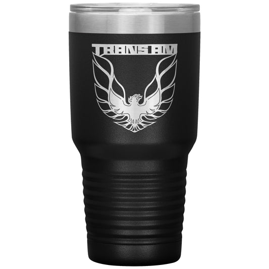Large 30oz Laser Etched Trans Am Firebird Tumbler