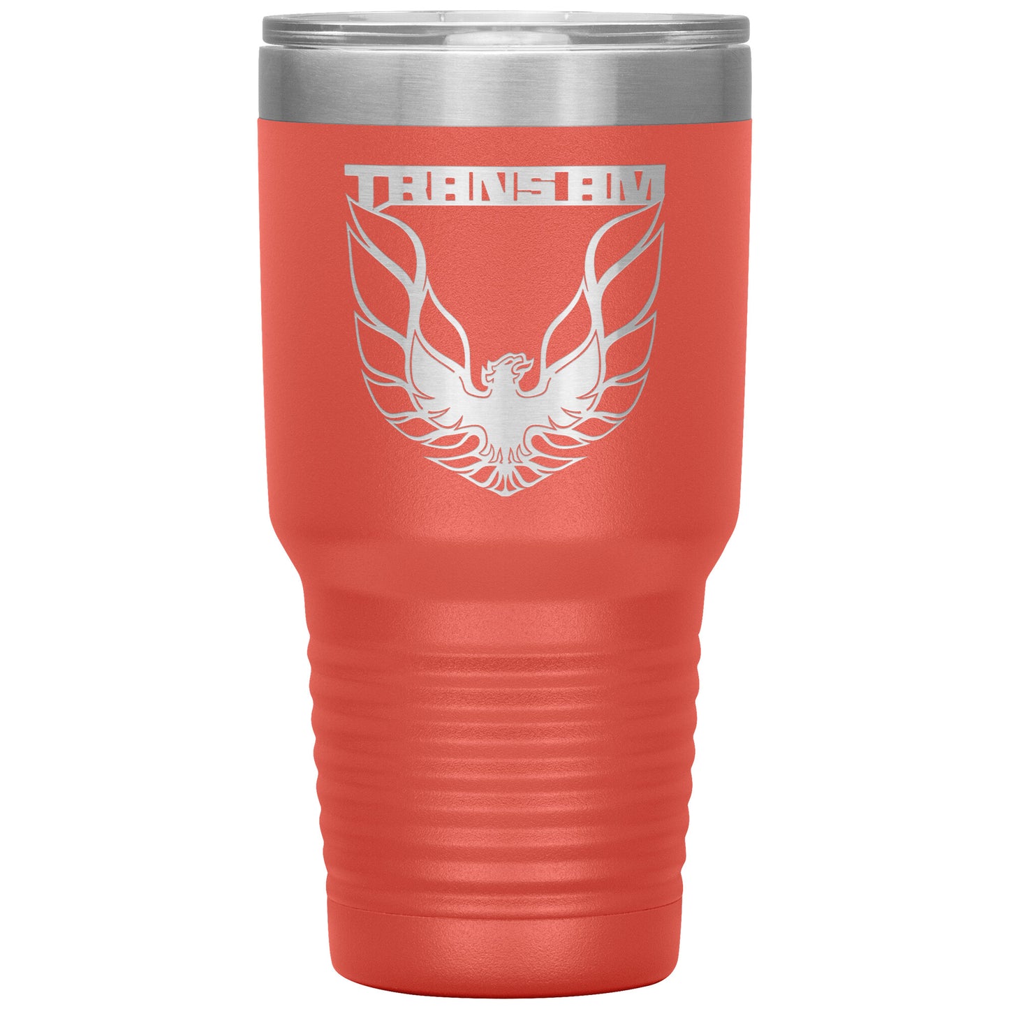 Large 30oz Laser Etched Trans Am Firebird Tumbler