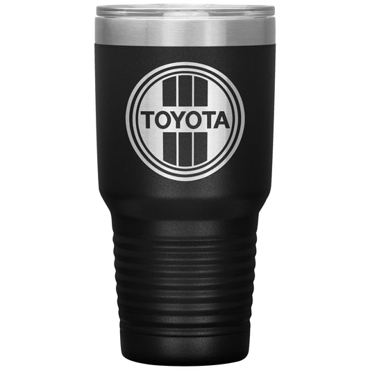 Laser Engraved Toyota Tumbler,30 oz, Dad Fathers Day Gift,Coffee Beer