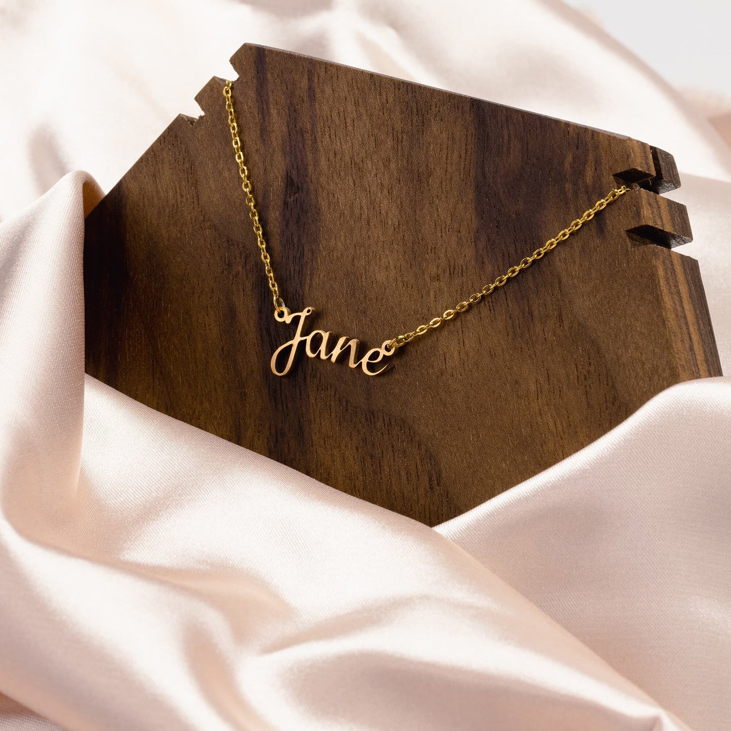 Personalized Name Necklace,Noricon Font,Gold,Rose Gold,Silver, Enter Your Name