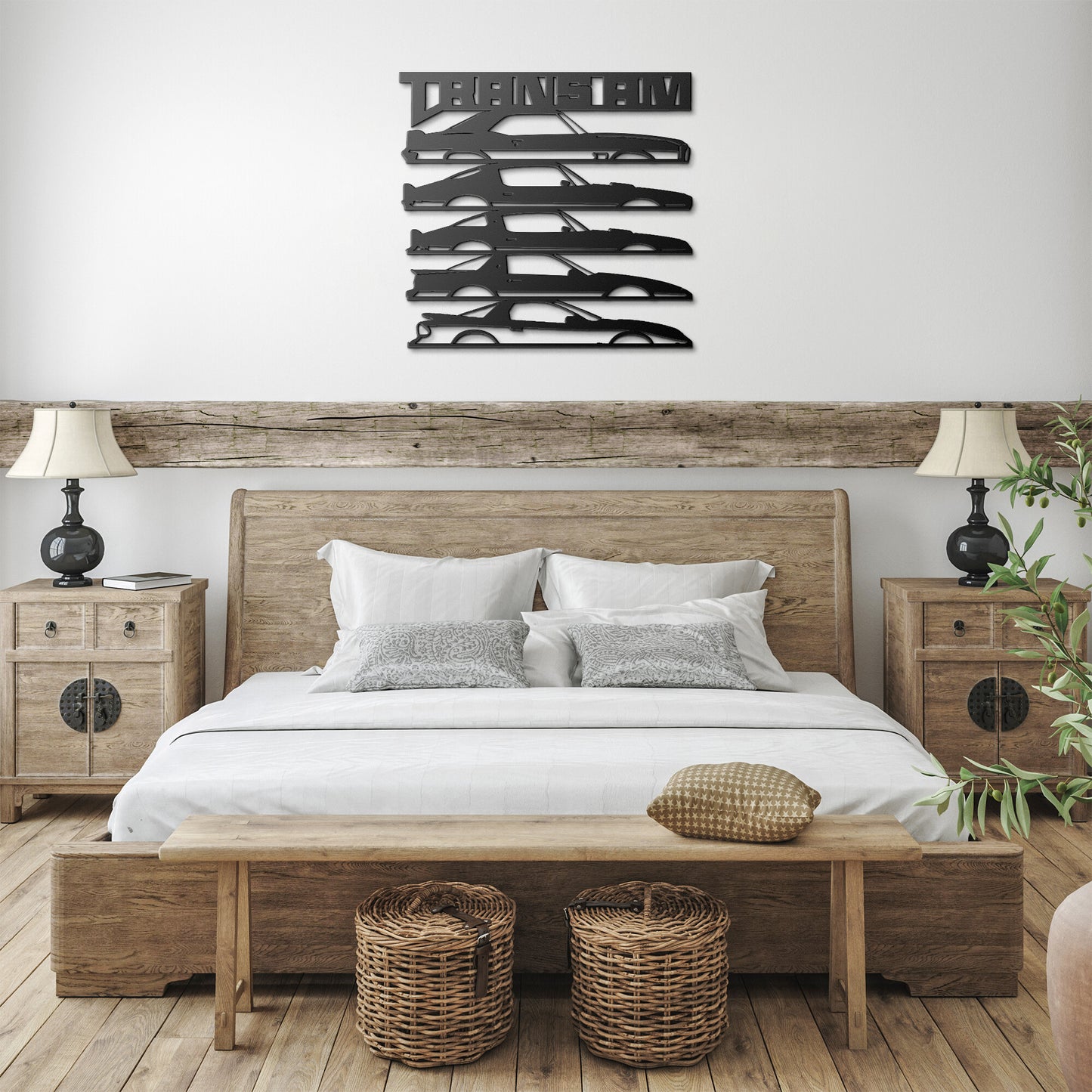 Pontiac Firebird Trans Am Evolution Metal Wall Art & Gift Decor Classic Muscle 1967 to 2003