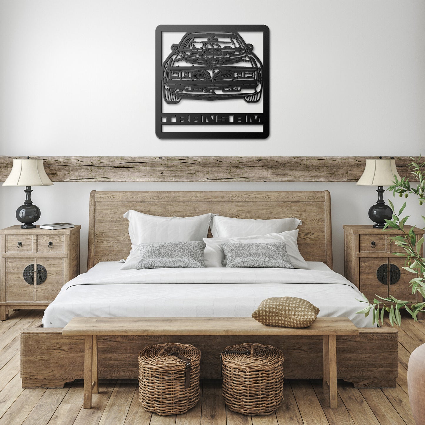 Pontiac Firebird Trans Am Metal Cut Out Wall Art Gift Decor Classic Muscle Smokey