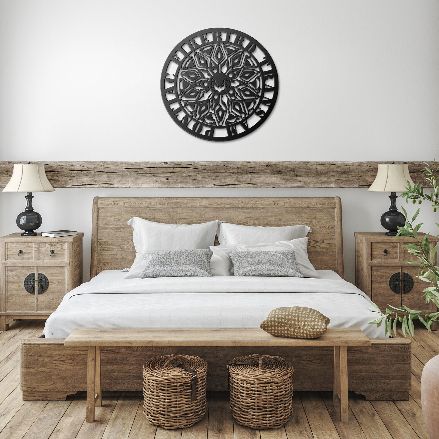 Pontiac Firebird Trans Am Metal Cut Out Wall Art Gift Decor Classic Muscle Honeycomb Snowflake Rim