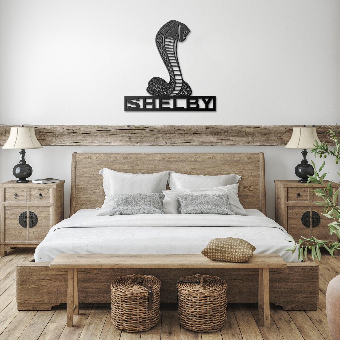 Shelby Cobra Ford Mustang Metal Sign Wall Art Garage Gifts Mancave