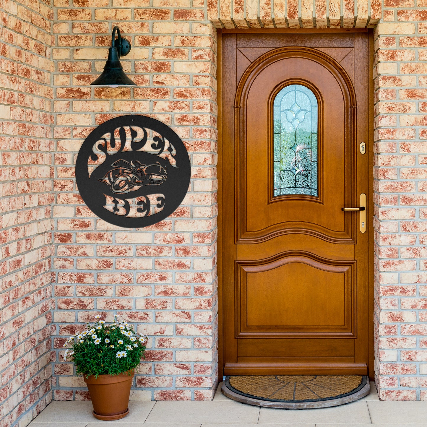 Super Bee Metal Wall Art Sign & Gift Decor Classic Muscle Garage