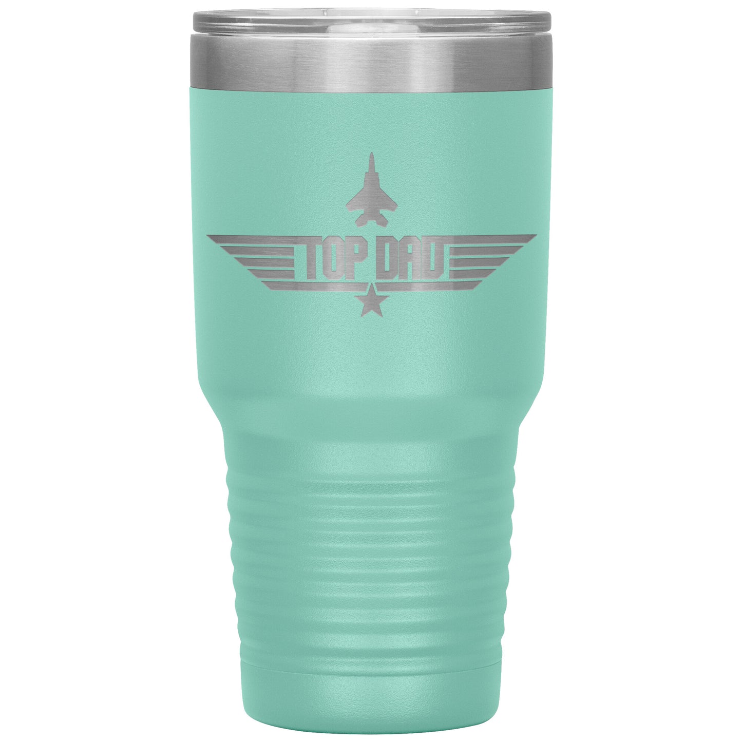 Top Dad Tumbler, Engraved Tumbler, 30 oz Tumbler, Dad Mug, Fathers Day Gift, Fathers Day Tumbler, Father Tumbler, New Dad Gift, Military Dad