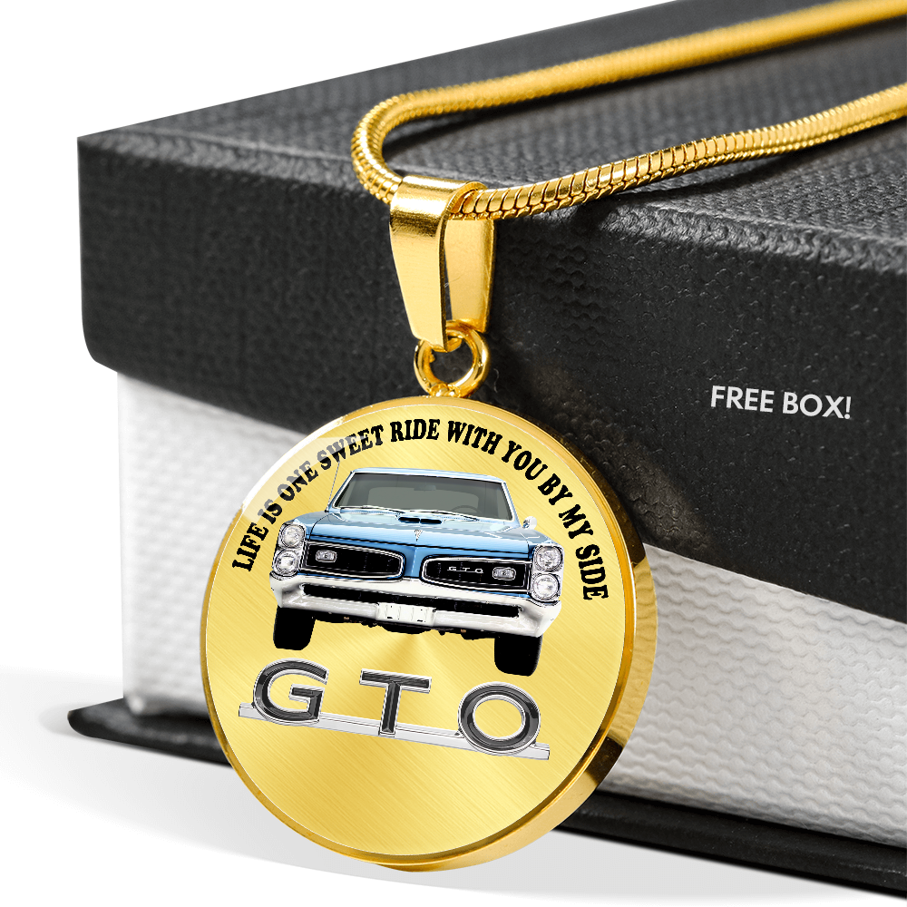Life Is One Sweet Ride With You By My Side 1966 GTO Necklace