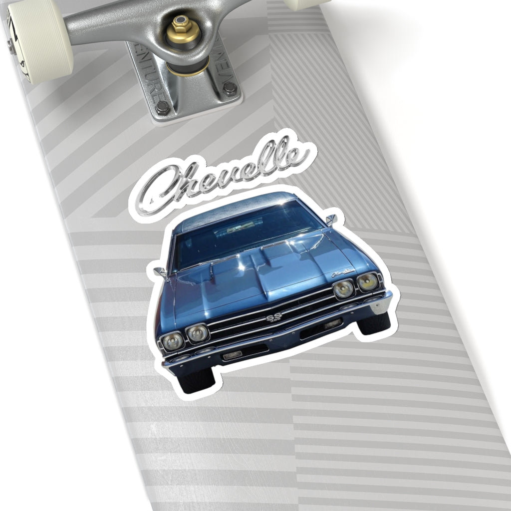 1969 Chevelle Stickers Classic Muscle Car Guy Gift,lover,Camaro,GTO,firebird,nova,corvette,hot rod,Chevrolet,chevy