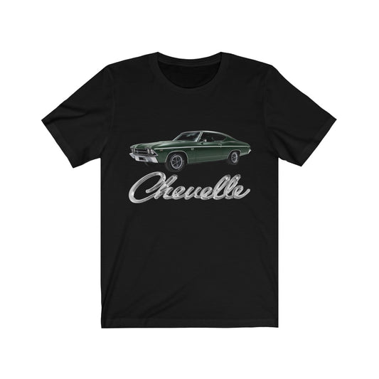 Green 1969 Chevelle SS 396 T-Shirt Car Guy Gift,lover,Camaro,GTO,firebird,nova,corvette,hot rod,Chevrolet,chevy