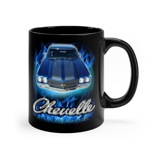 1970 Chevelle SS Mug Classic Muscle Car Guy Gift,lover,Camaro,GTO,firebird,nova,corvette,Chevrolet