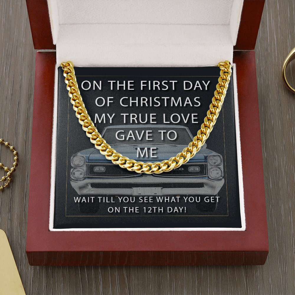 1966 GTO Necklace Chain,Classic Muscle,Car Guy Gift,lover,Camaro,GTO,nova,chevy