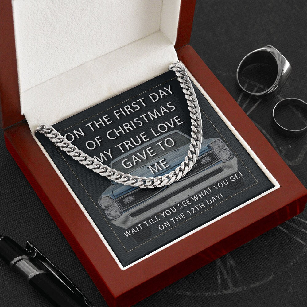 1966 GTO Necklace Chain,Classic Muscle,Car Guy Gift,lover,Camaro,GTO,nova,chevy