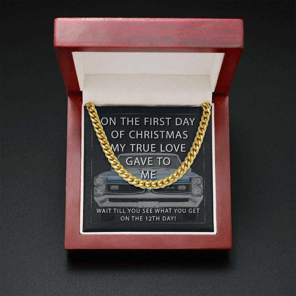 1966 GTO Necklace Chain,Classic Muscle,Car Guy Gift,lover,Camaro,GTO,nova,chevy