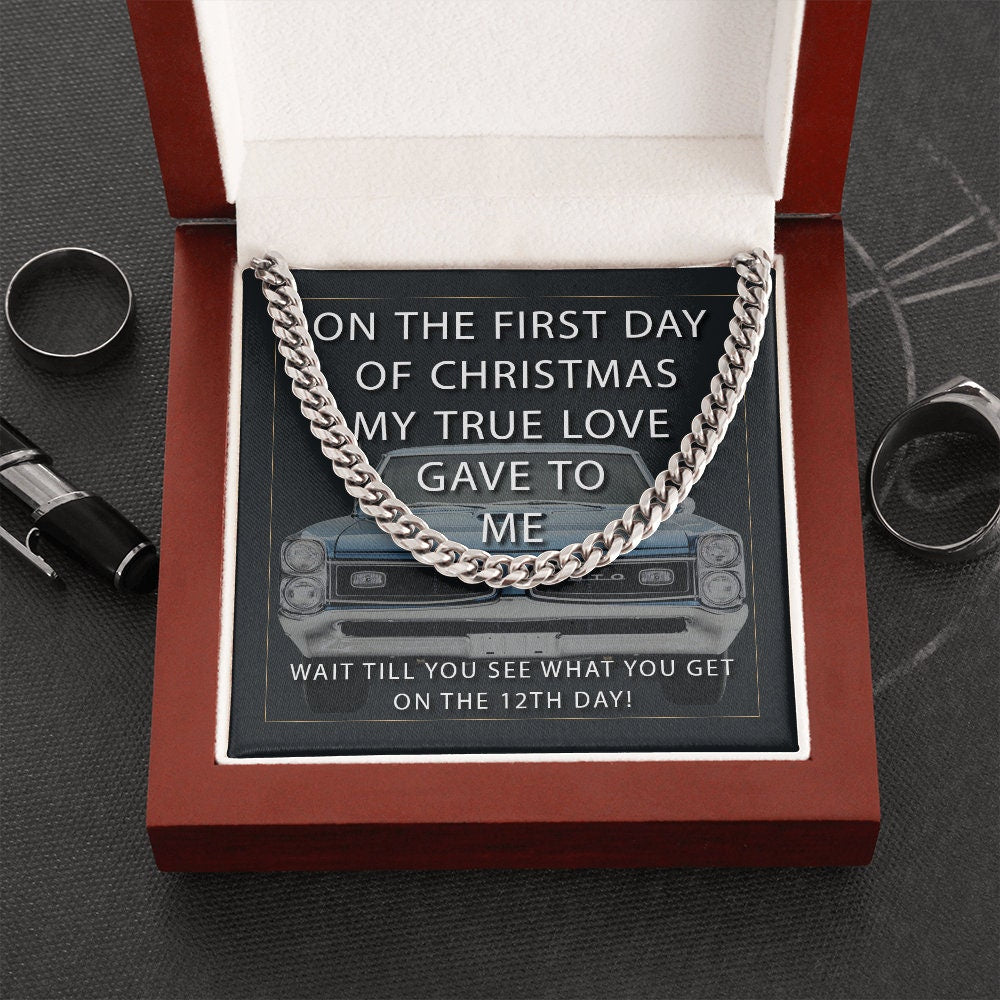 1966 GTO Necklace Chain,Classic Muscle,Car Guy Gift,lover,Camaro,GTO,nova,chevy