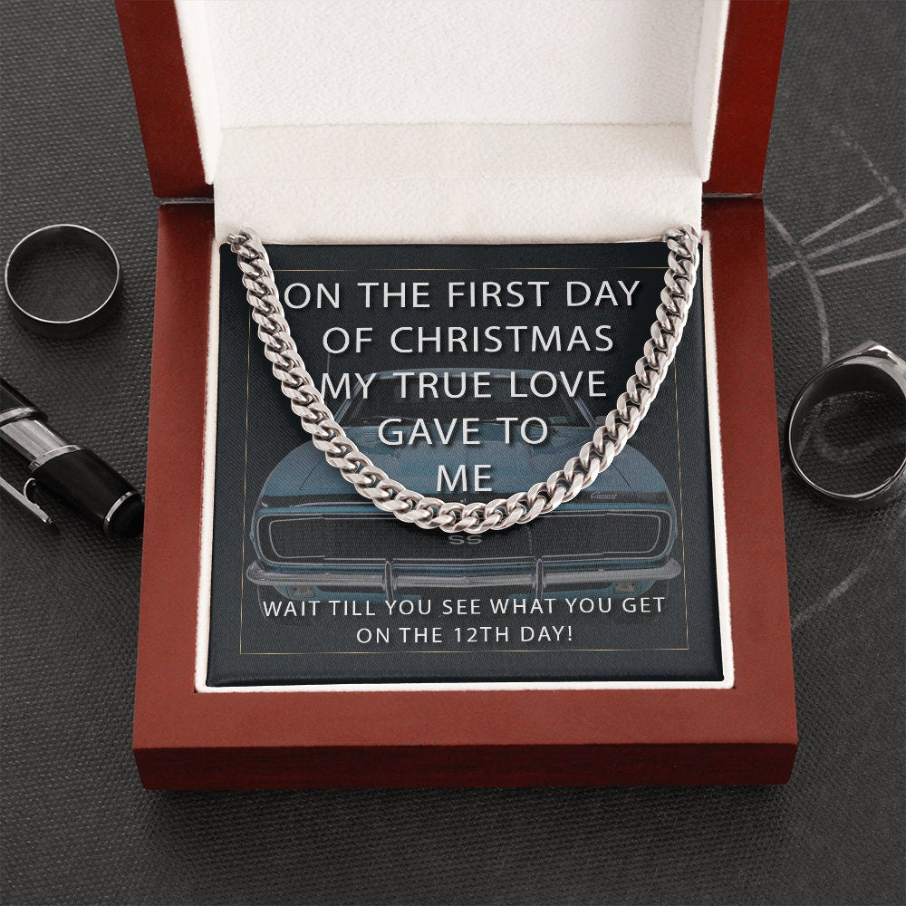 1968 Camaro SS 396 Necklace Classic Muscle Car Guy Gift,lover,Chevrolet,chevy,GTO,nova,corvette