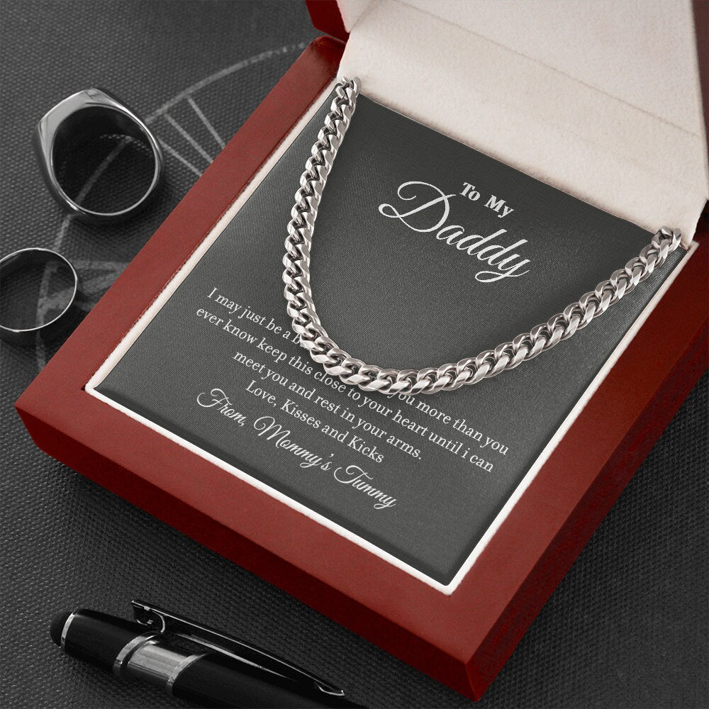 Daddy - Your Heart - Cuban Link Chain Gift