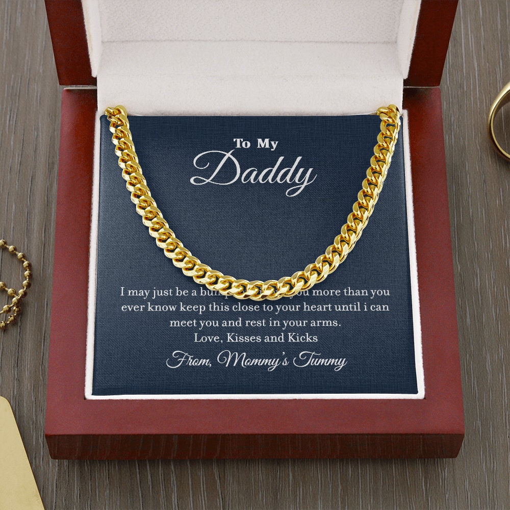 Daddy - Your Heart - Cuban Link Chain Gift