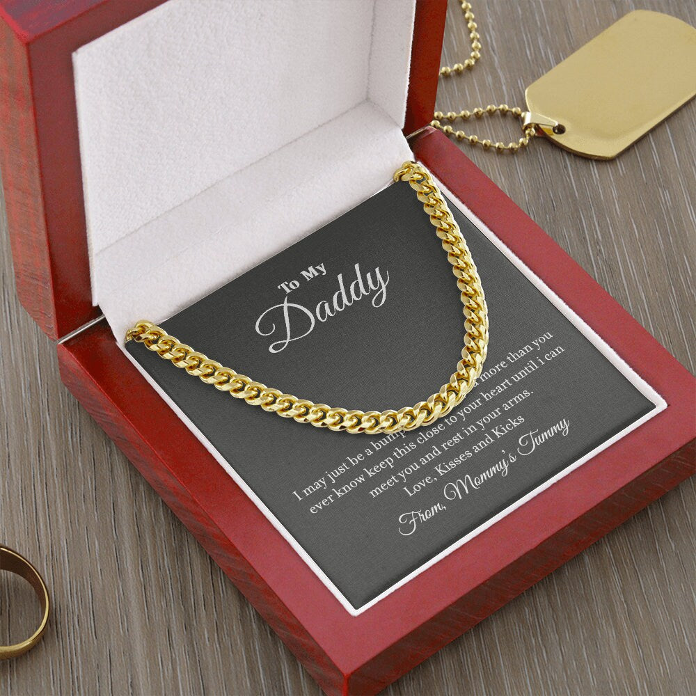 Daddy - Your Heart - Cuban Link Chain Gift