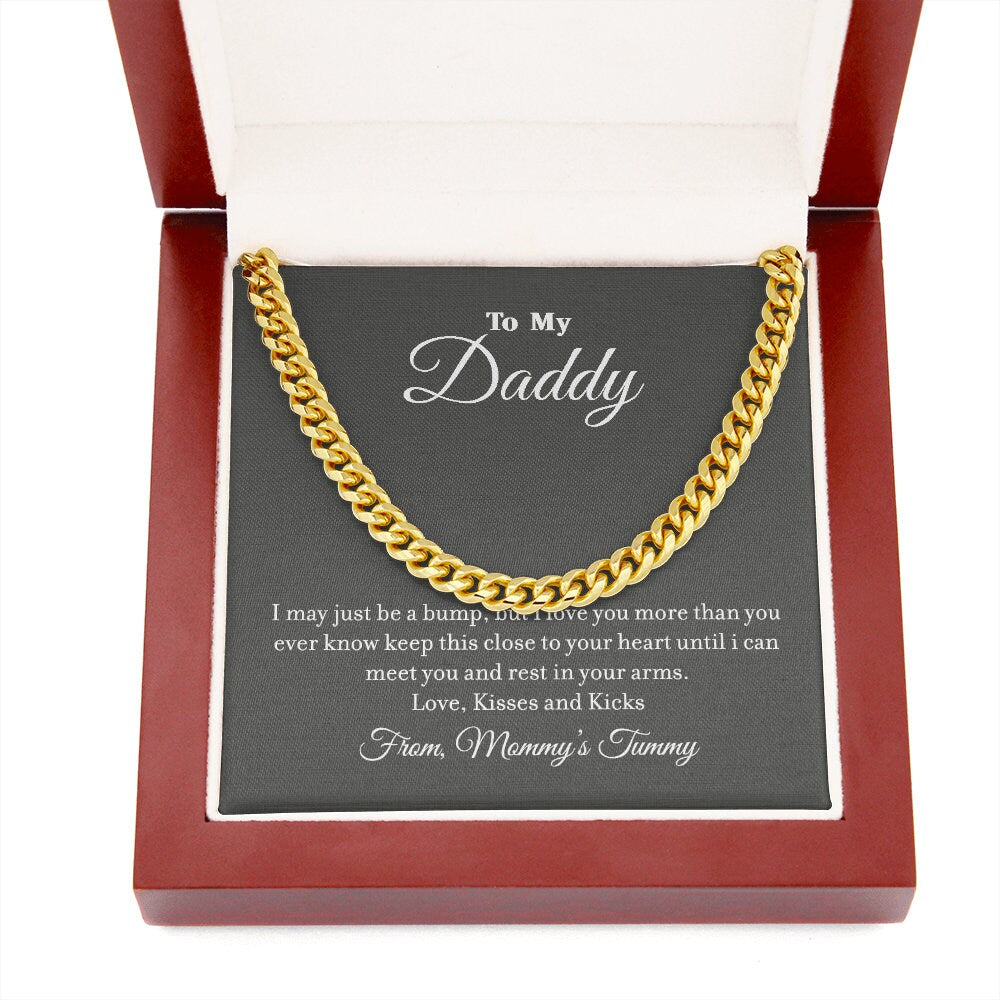 Daddy - Your Heart - Cuban Link Chain Gift