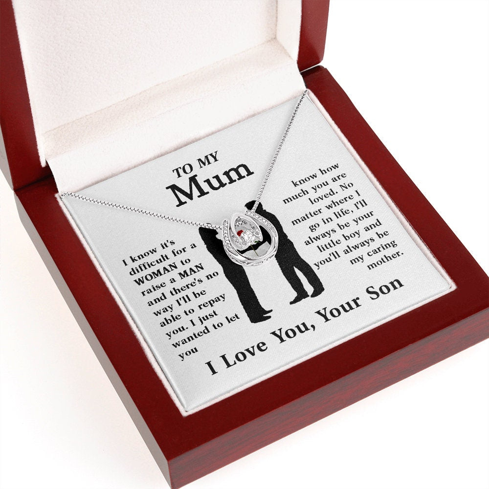 Mom - Strong Mum - Love Necklace