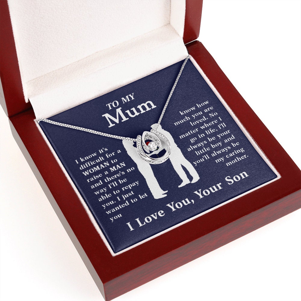 Mom - Strong Mum - Love Necklace