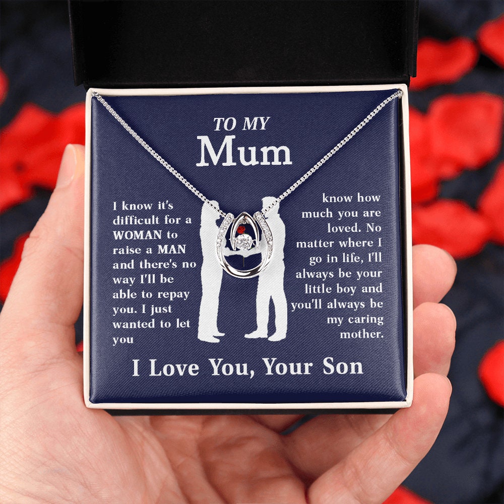 Mom - Strong Mum - Love Necklace