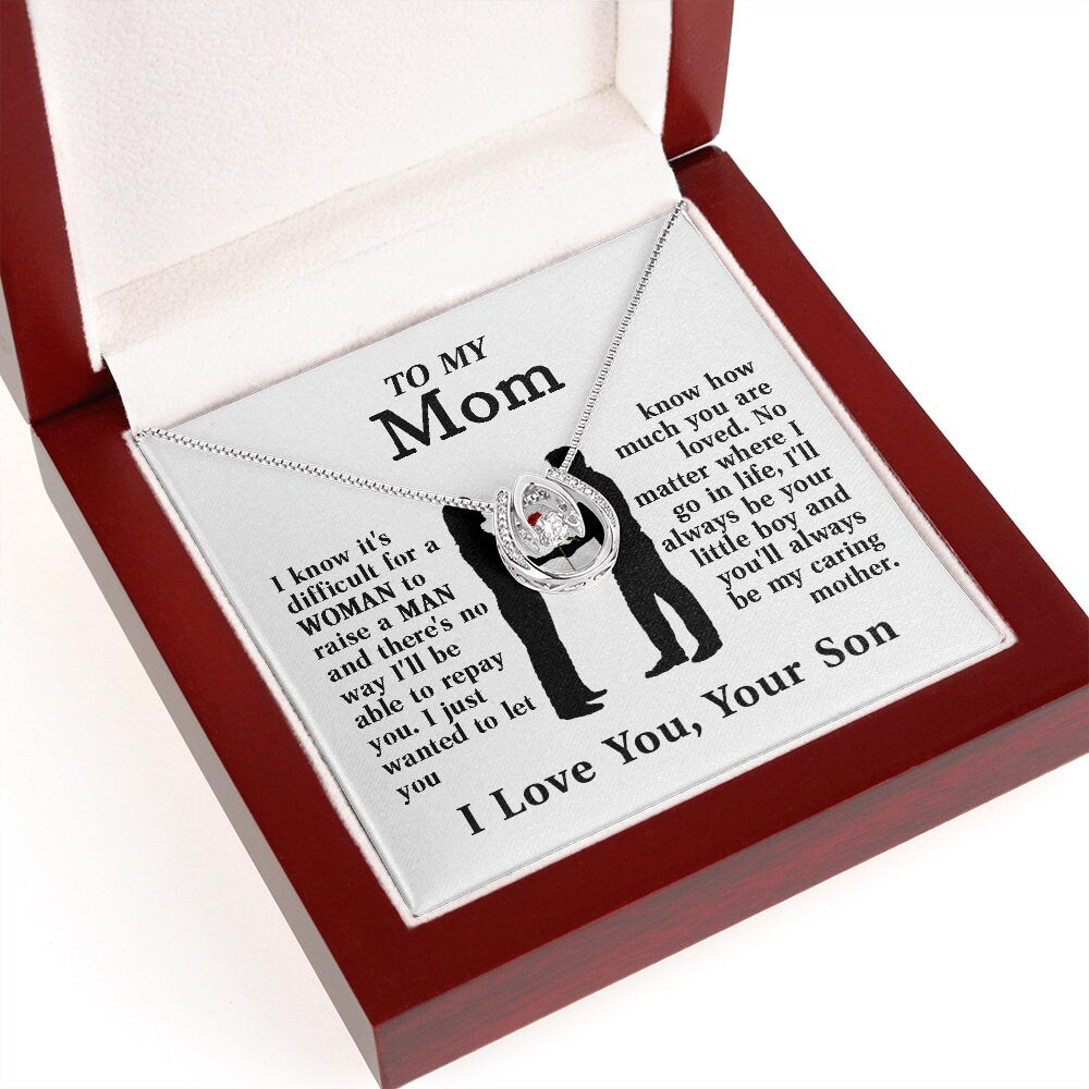 Mom - Precious Mom - Love Necklace