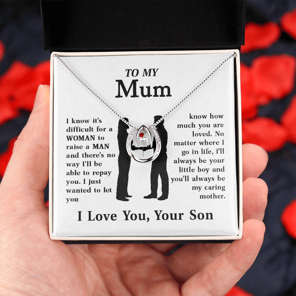 Mom - Strong Mum - Love Necklace