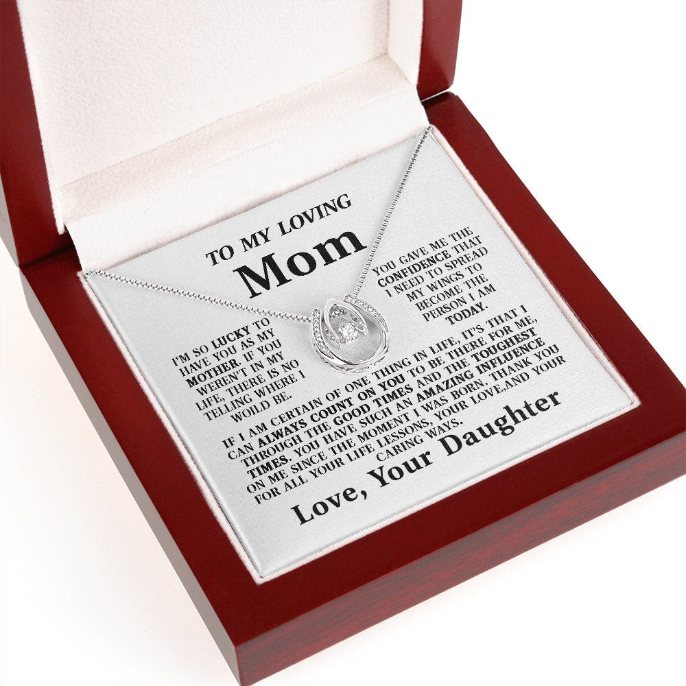 Mom - Life Lessons - Love Necklace