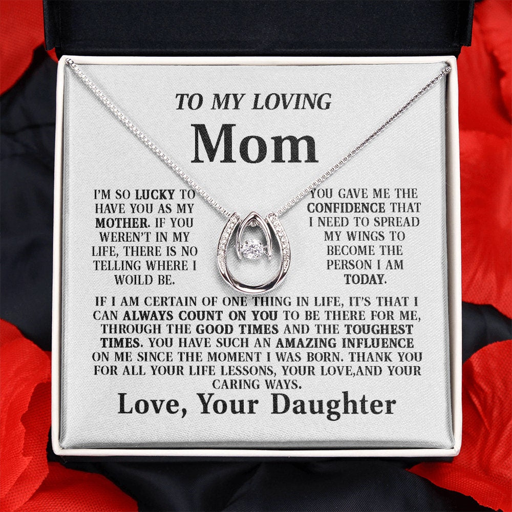 Mom - Life Lessons - Love Necklace