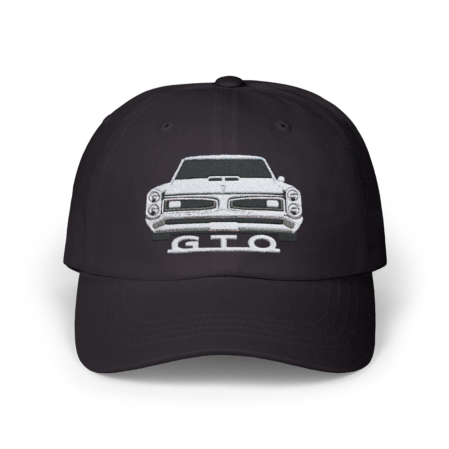 White Grey 1966 Pontiac GTO Hat,CAP, Classic Car Gift EMBROIDERY EMBROIDERED