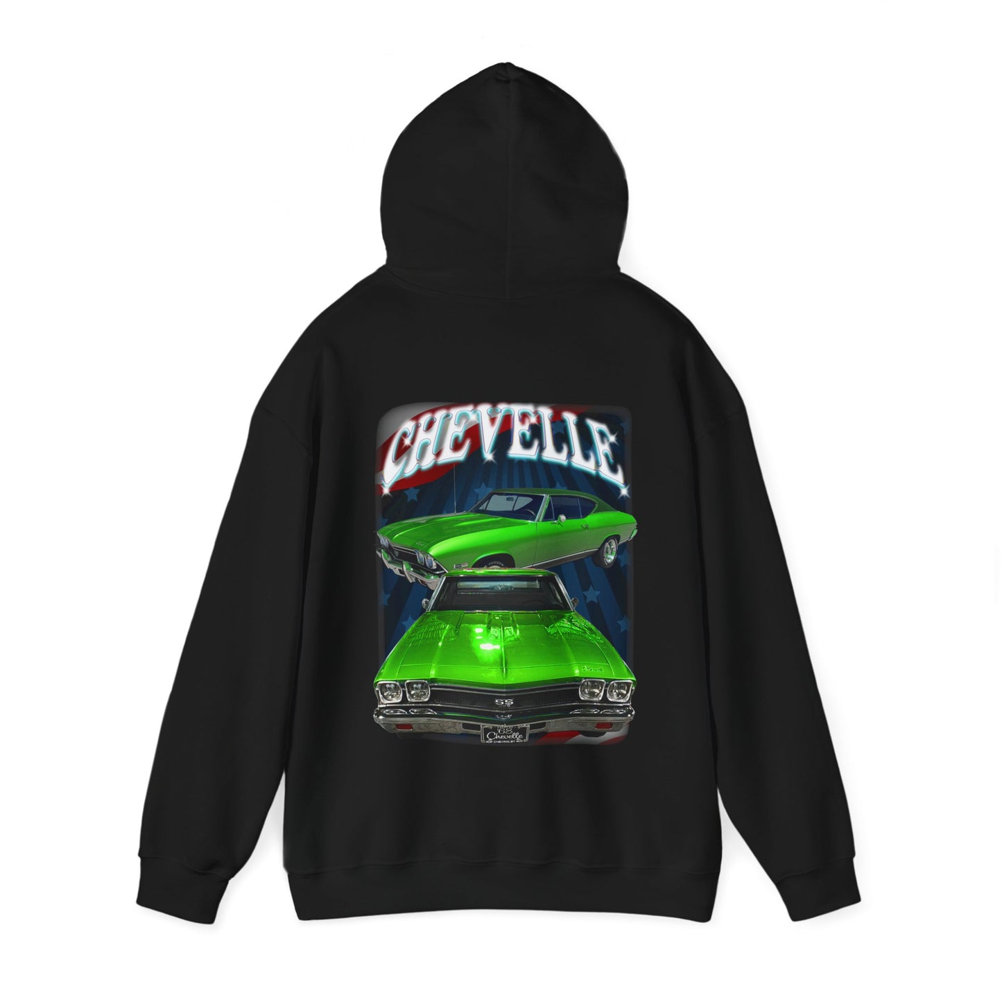 Green 1968 Chevelle hoodie Car Guy Gift,nova,corvette,charger,classic,hot Rod