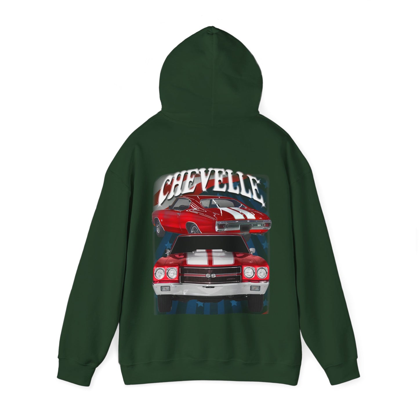 Red white stripes 1970 Chevelle hoodie Car Guy Gift,nova,corvette,classic