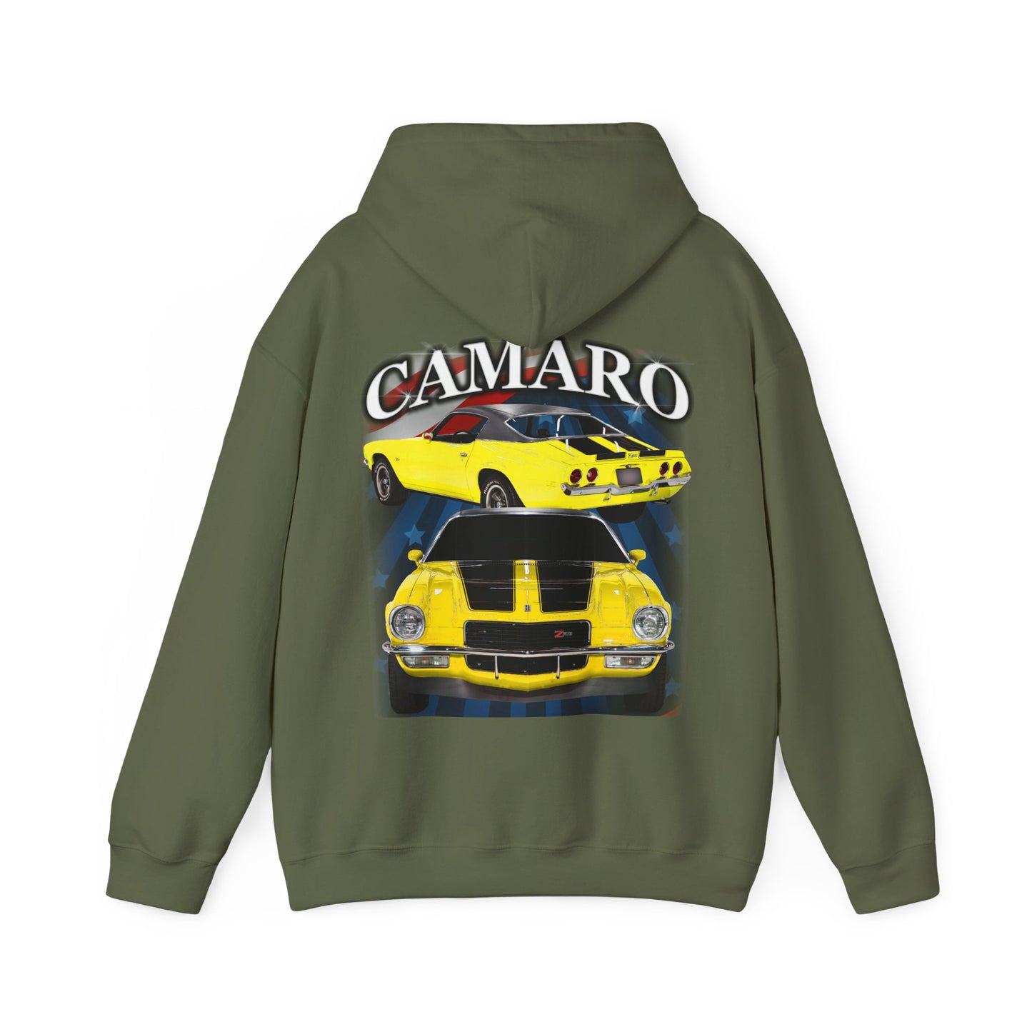 Yellow 1970 Camaro hoodie Car Guy Gift,nova,corvette,charger,classic,hot Rod