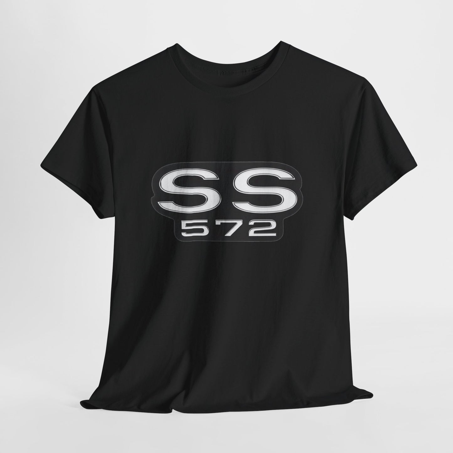 SS 572 Chevelle Camaro Nova Heavy Cotton Tee T Shirt muscle car Great Gift 2